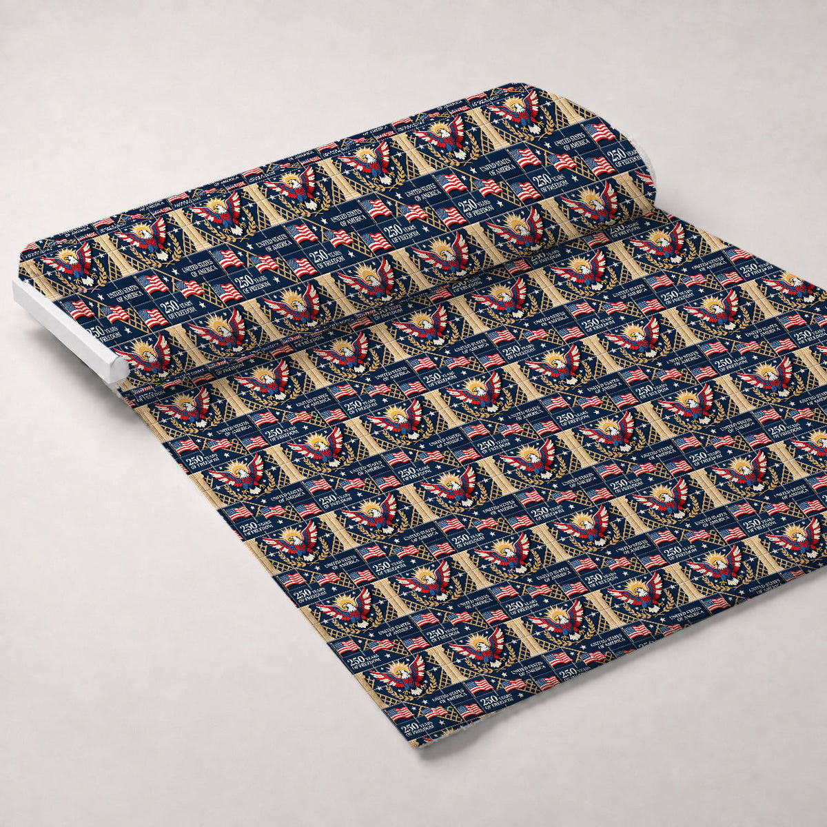 Gilded Liberty Pattern 16 Minky Fabric