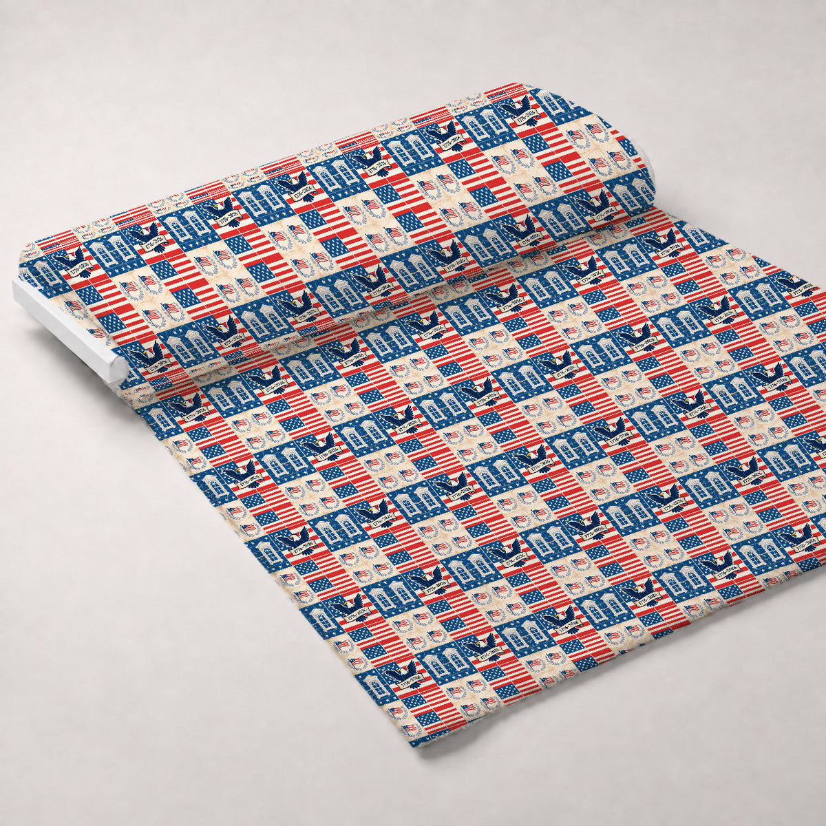 Gilded Liberty Pattern 19 Minky Fabric