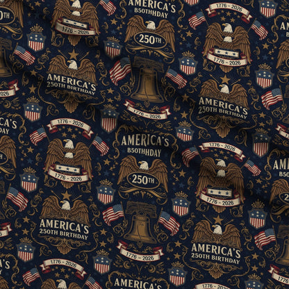 Gilded Liberty Pattern 20 Minky Fabric