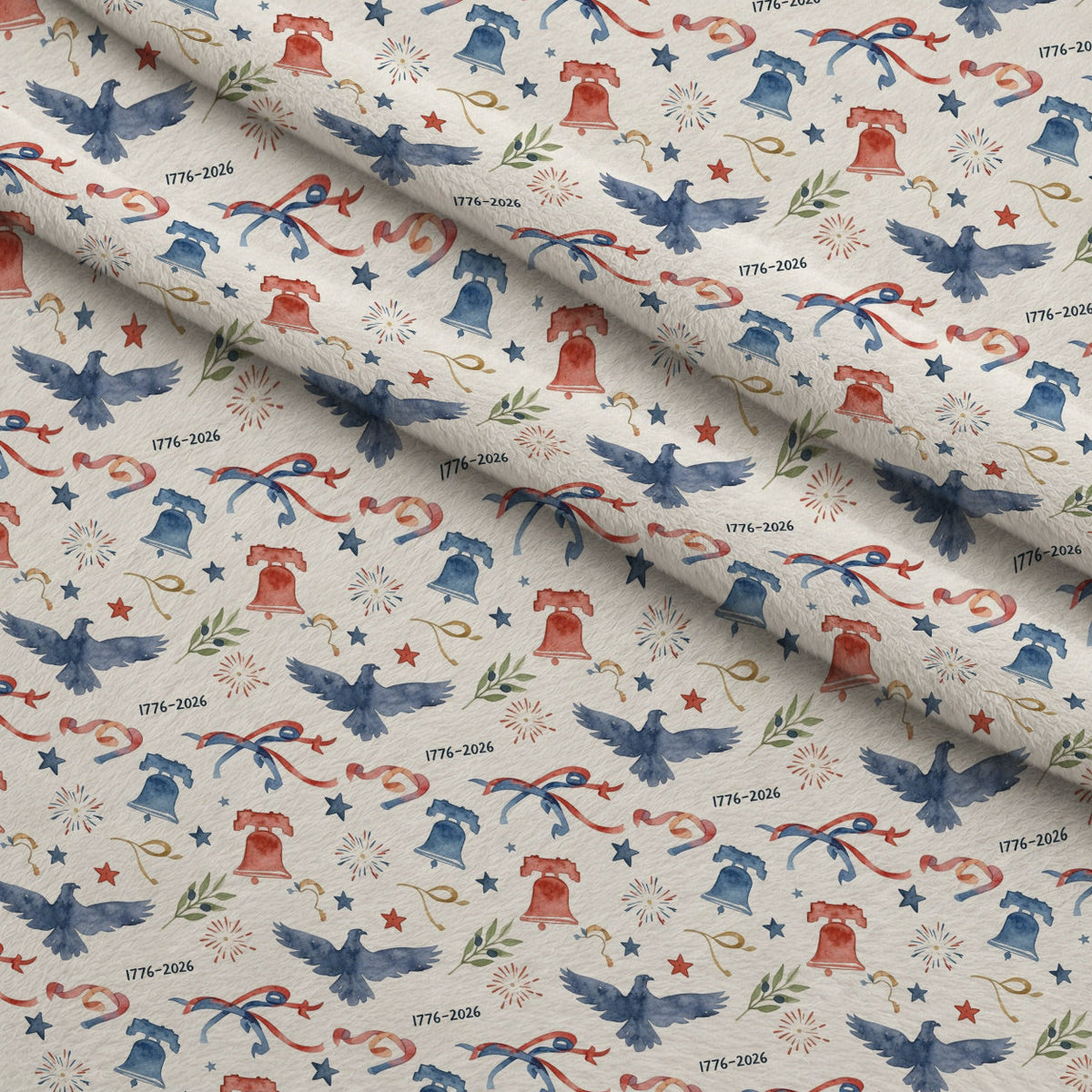 Gilded Liberty Pattern 26 Minky Fabric