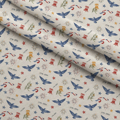 Gilded Liberty Pattern 28 Minky Fabric