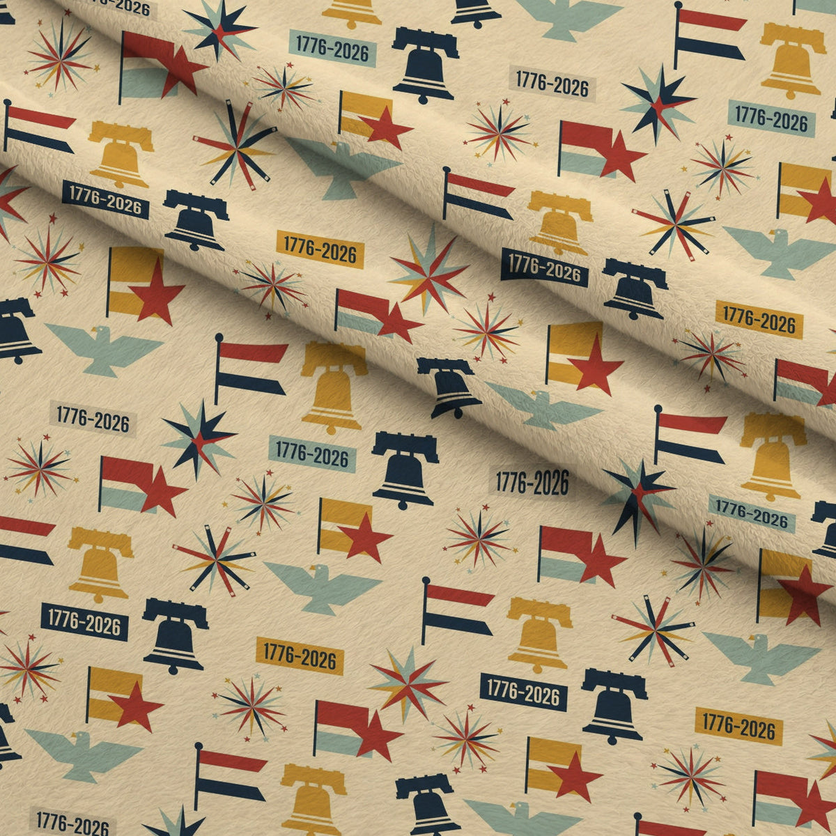 Gilded Liberty Pattern 29 Minky Fabric