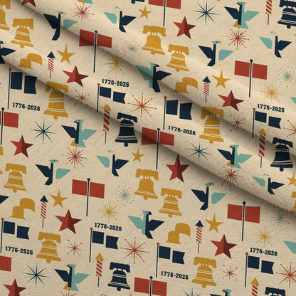 Gilded Liberty Pattern 32 Minky Fabric