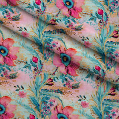 Gilded Menagerie Pattern 11 Minky Fabric
