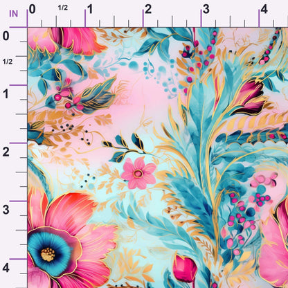 Gilded Menagerie Pattern 11 Minky Fabric