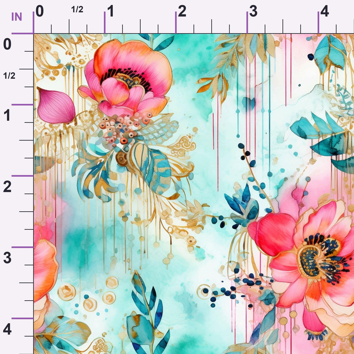 Gilded Menagerie Pattern 12 Minky Fabric