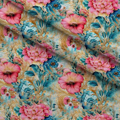 Gilded Menagerie Pattern 14 Minky Fabric