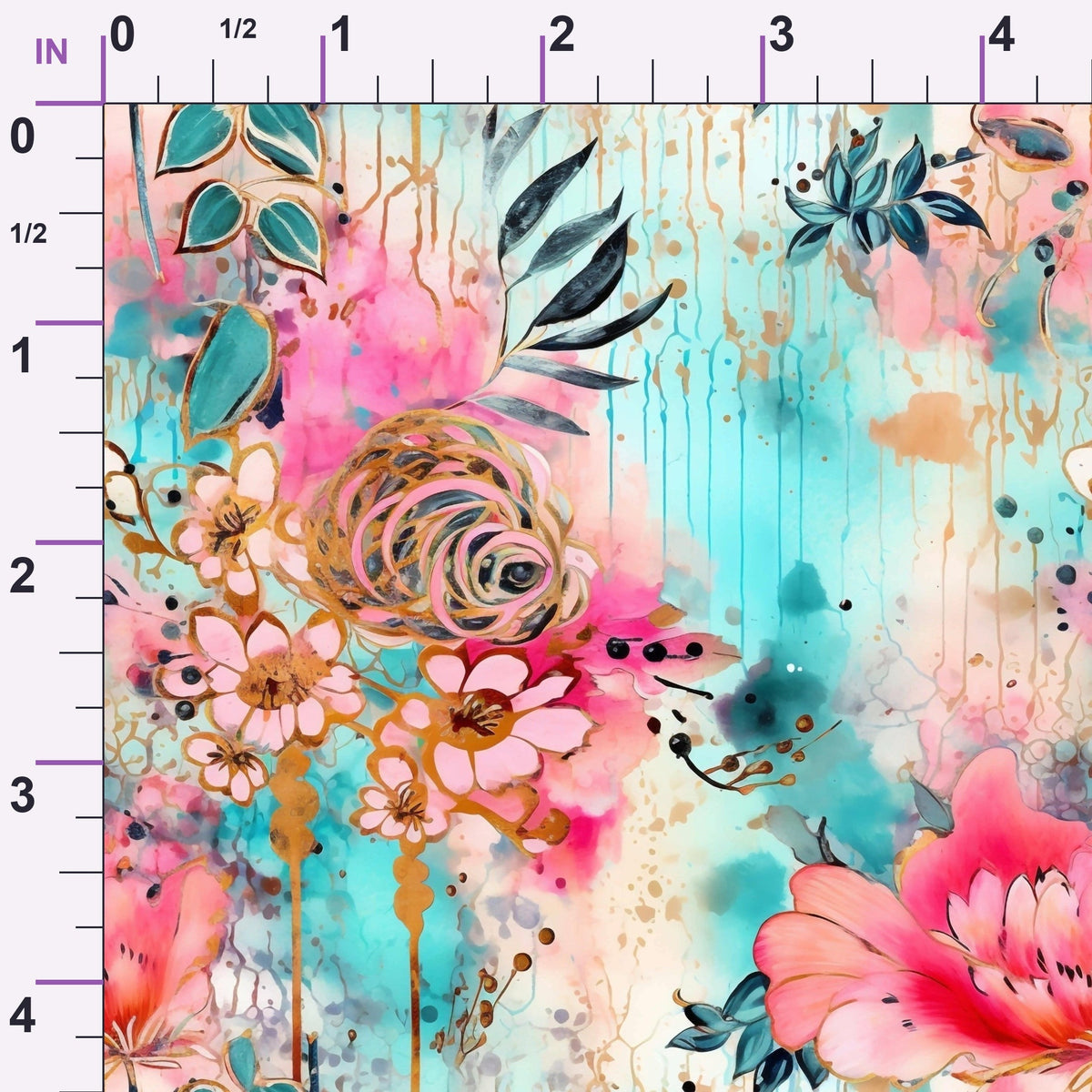 Gilded Menagerie Pattern 18 Minky Fabric