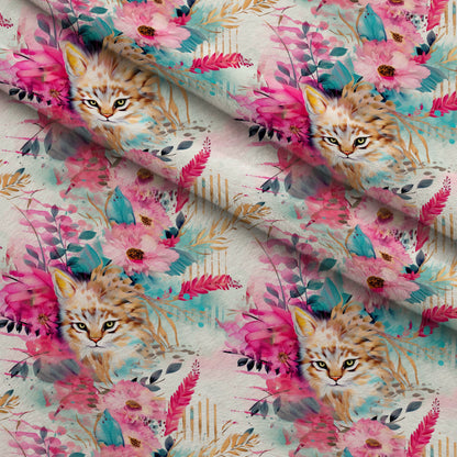 Gilded Menagerie Pattern 2 Minky Fabric