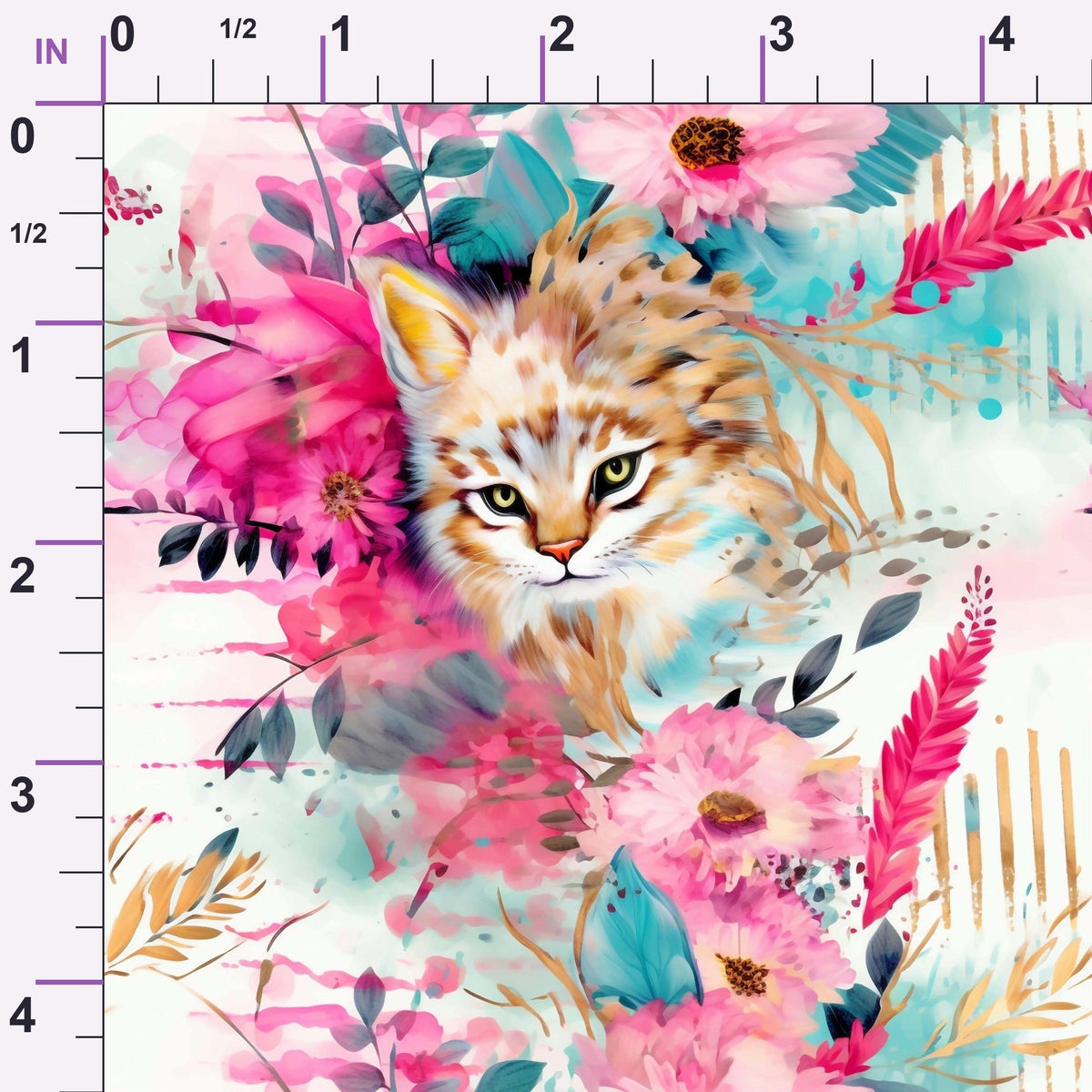 Gilded Menagerie Pattern 2 Minky Fabric