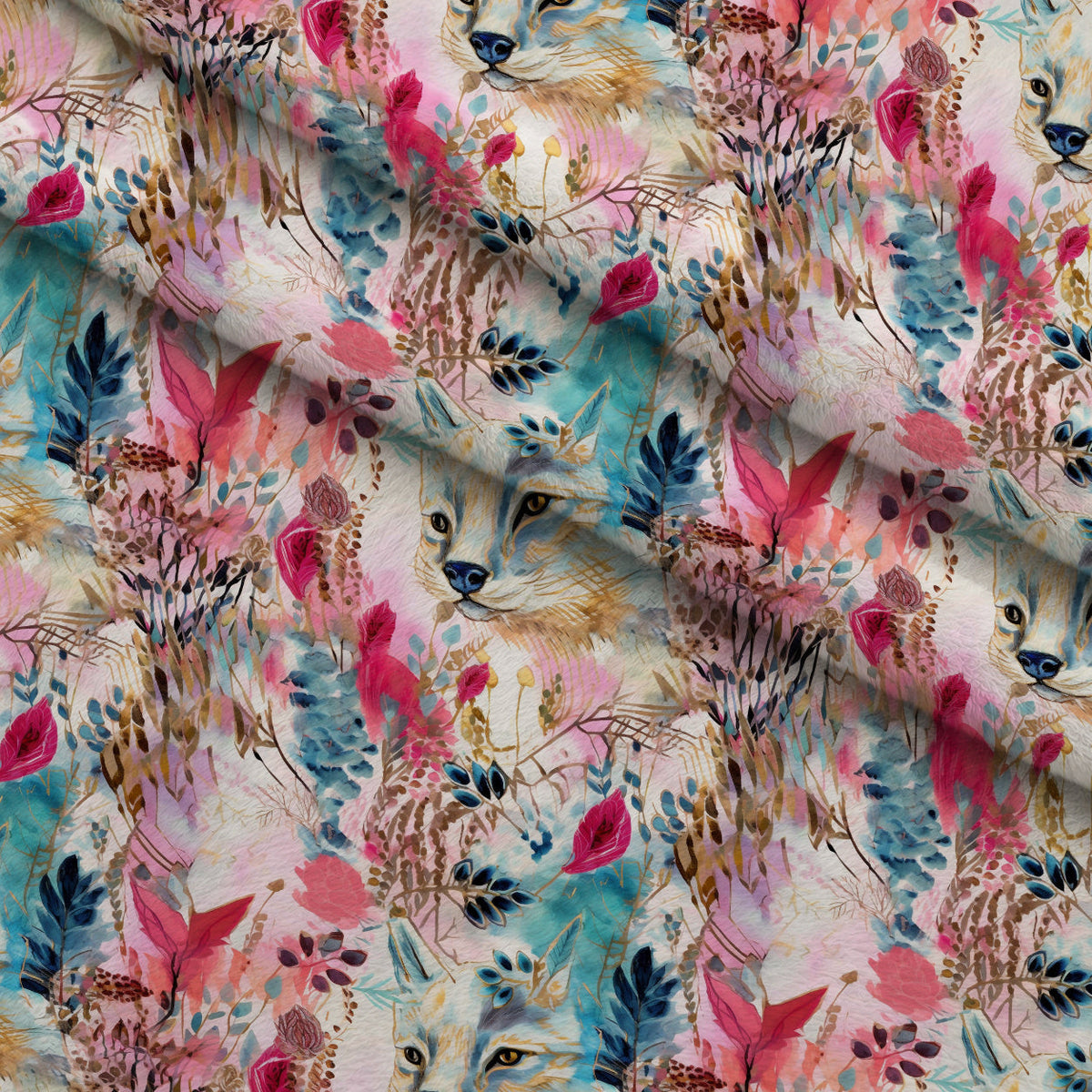 Gilded Menagerie Pattern 5 Minky Fabric