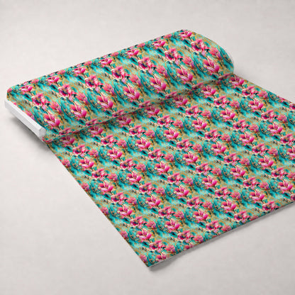 Gilded Menagerie Pattern 7 Minky Fabric