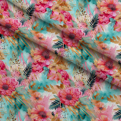 Gilded Menagerie Pattern 9 Minky Fabric