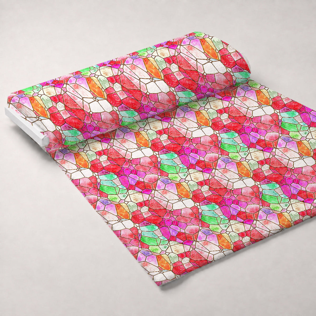 Gilded Mosaic Pattern 11 Minky Fabric