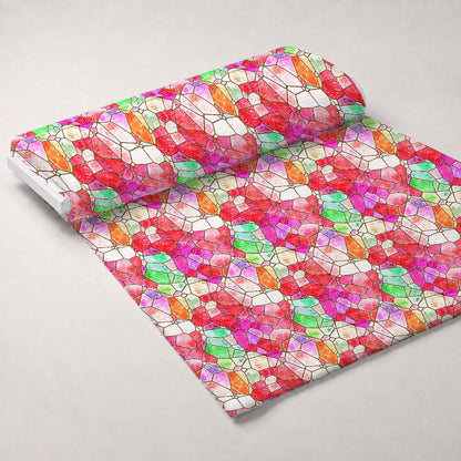 Gilded Mosaic Pattern 11 Minky Fabric
