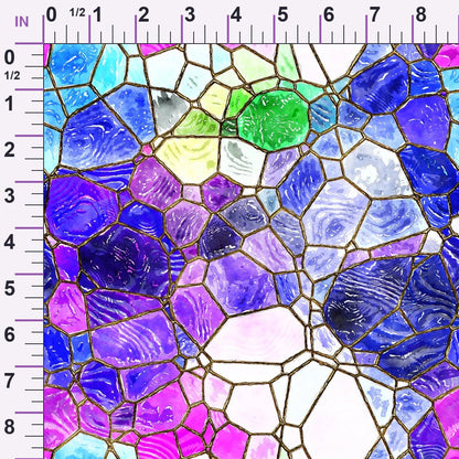 Gilded Mosaic Pattern 2 Minky Fabric