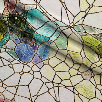 Gilded Mosaic Pattern 3 Minky Fabric