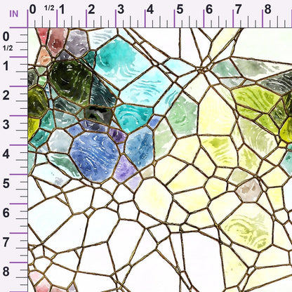 Gilded Mosaic Pattern 3 Minky Fabric