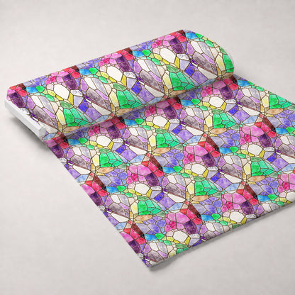 Gilded Mosaic Pattern 7 Minky Fabric