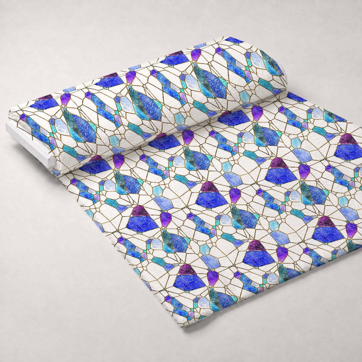 Gilded Mosaic Pattern 9 Minky Fabric