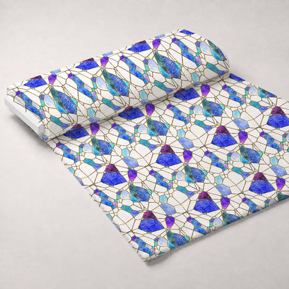 Gilded Mosaic Pattern 9 Minky Fabric