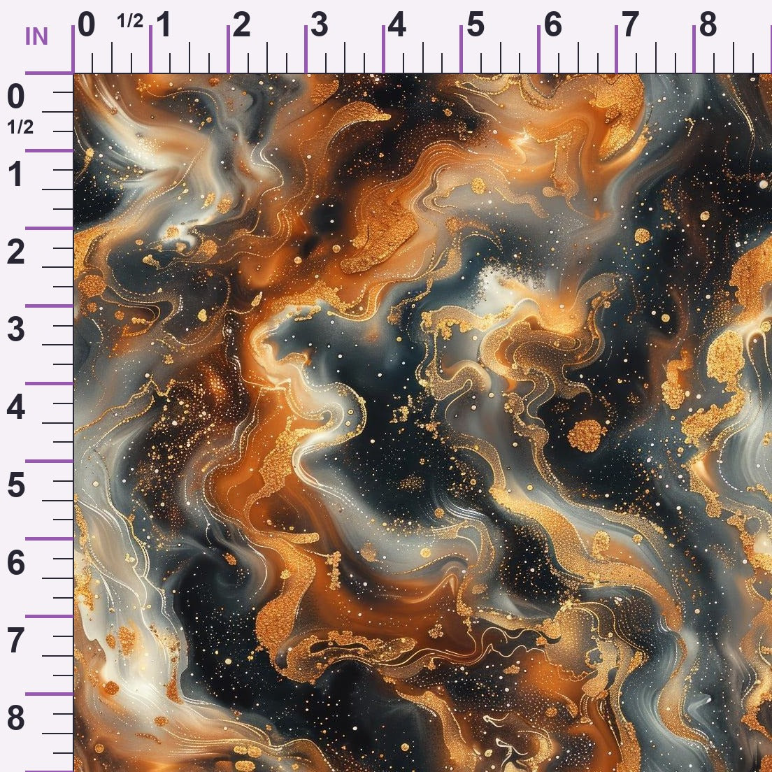 Gilded Nebula Pattern 12 Minky Fabric