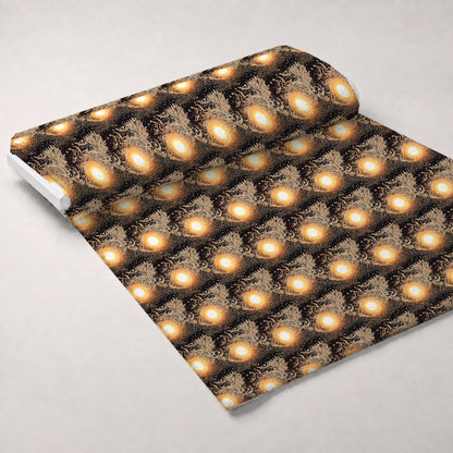 Gilded Nightfall Pattern 1 Minky Fabric