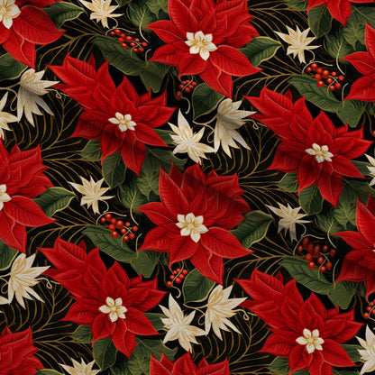 Gilded Noel Pattern 10 Minky Fabric