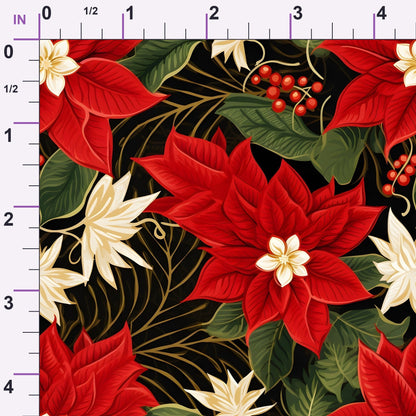 Gilded Noel Pattern 10 Minky Fabric
