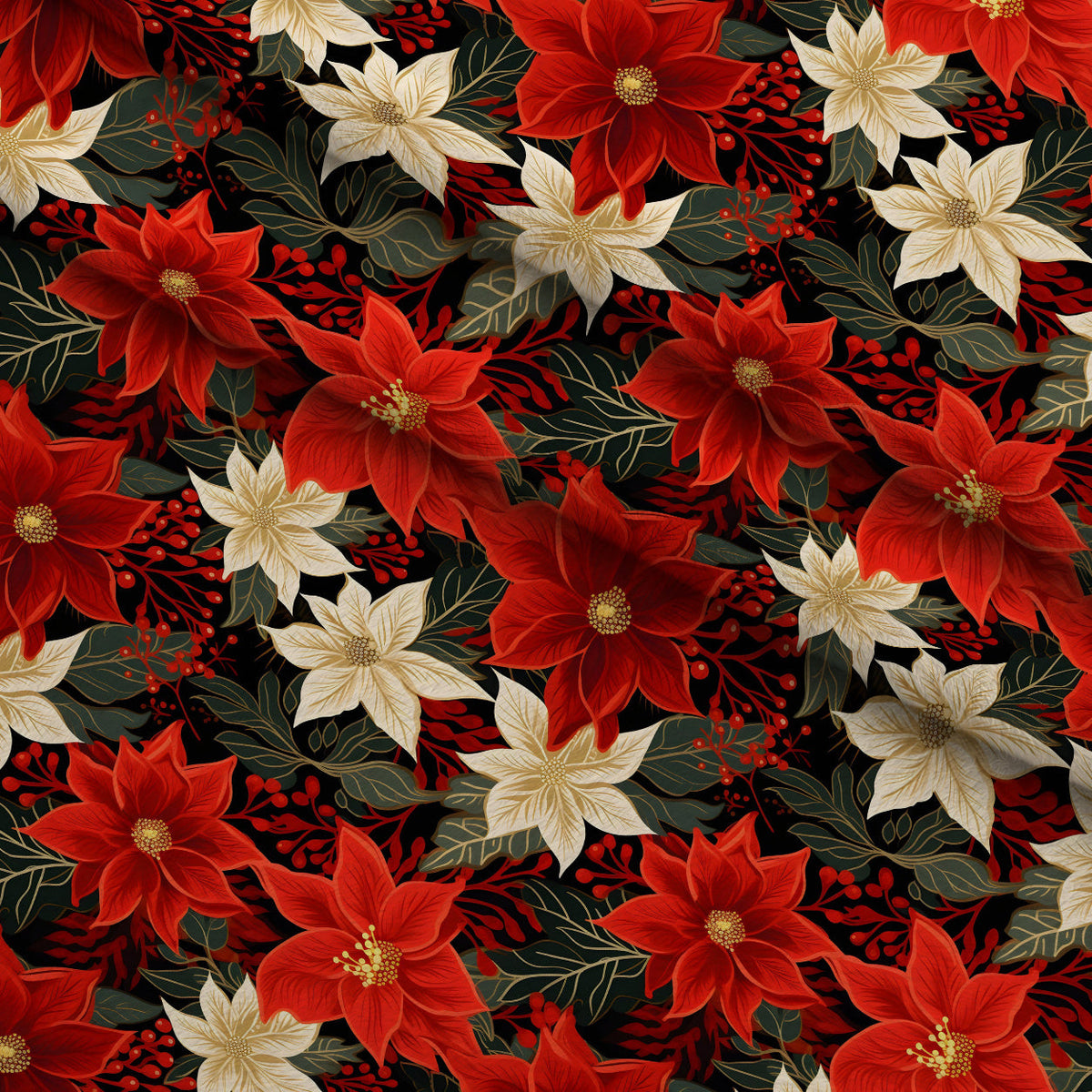 Gilded Noel Pattern 11 Minky Fabric