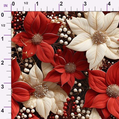 Gilded Noel Pattern 2 Minky Fabric