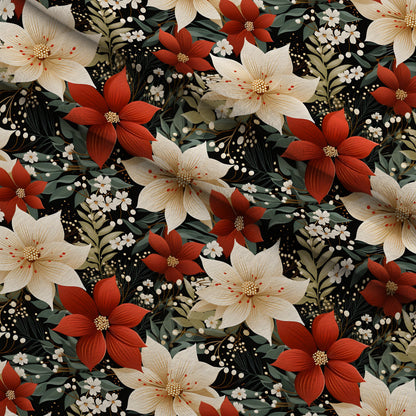 Gilded Noel Pattern 6 Minky Fabric