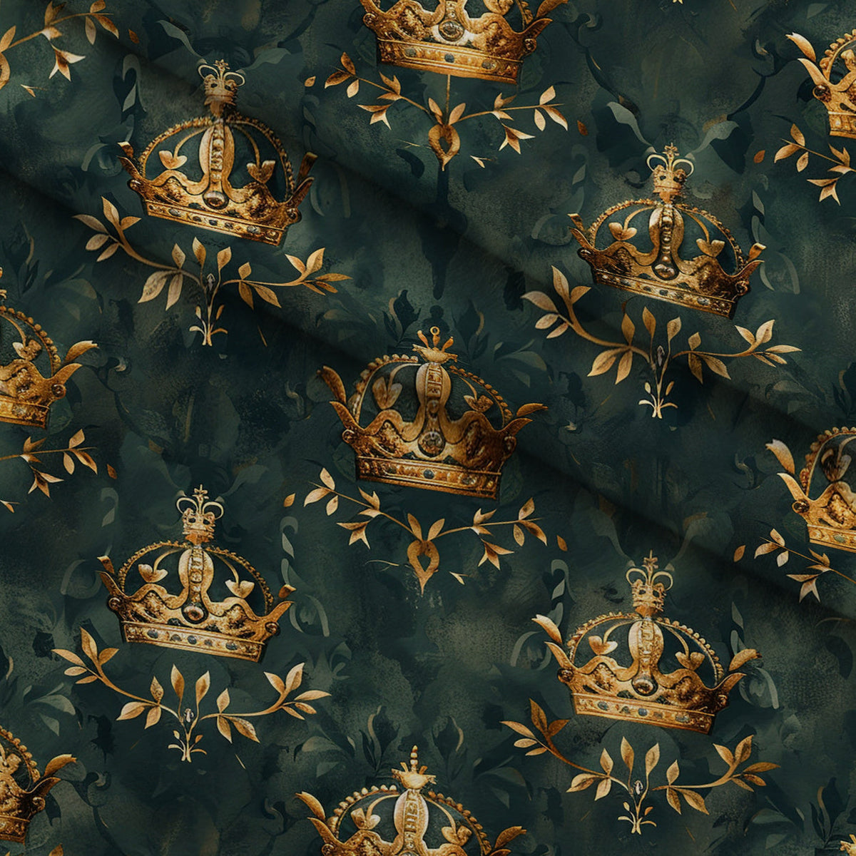 Gilded Regalia Pattern 1 Minky Fabric