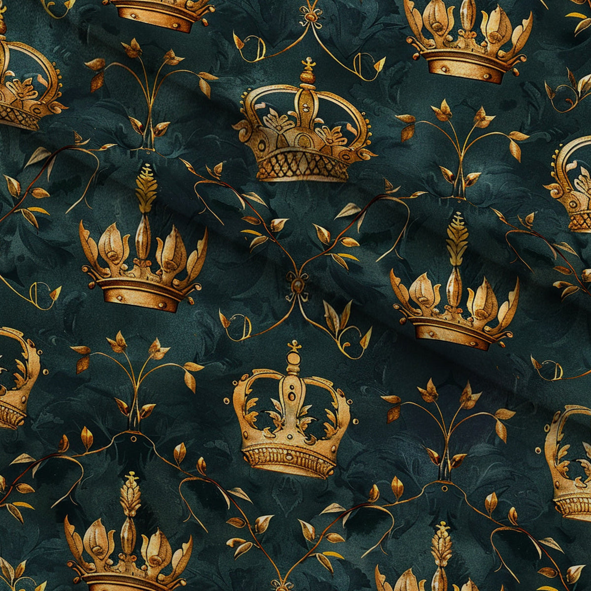 Gilded Regalia Pattern 5 Minky Fabric