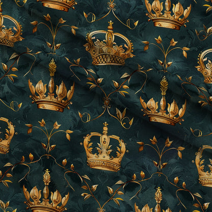 Gilded Regalia Pattern 5 Minky Fabric