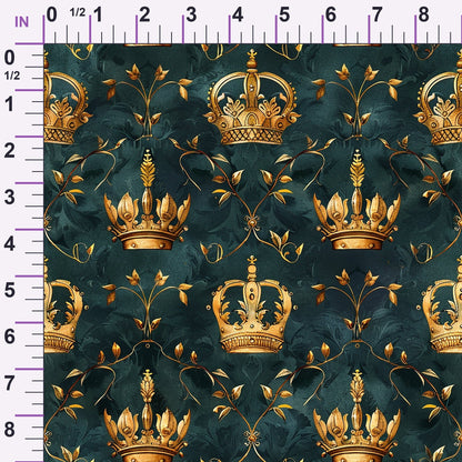 Gilded Regalia Pattern 5 Minky Fabric