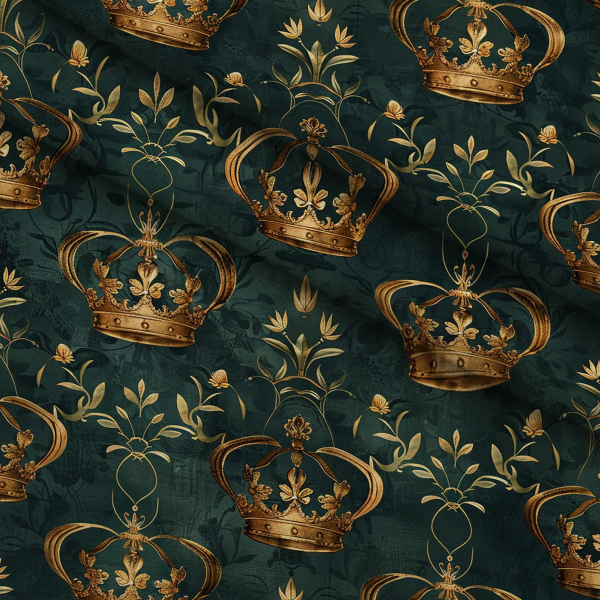 Gilded Regalia Pattern 6 Minky Fabric