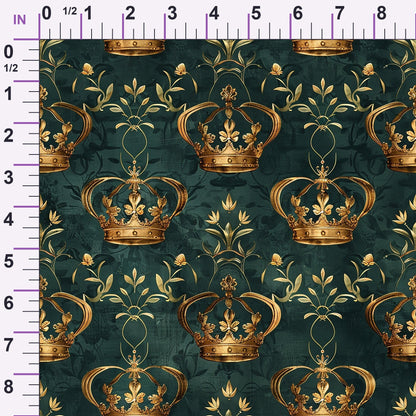 Gilded Regalia Pattern 6 Minky Fabric