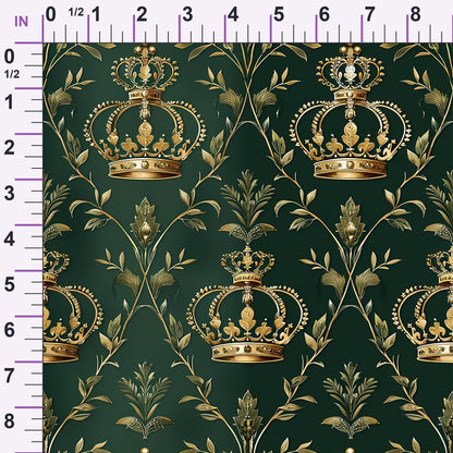 Gilded Regalia Pattern 7 Minky Fabric