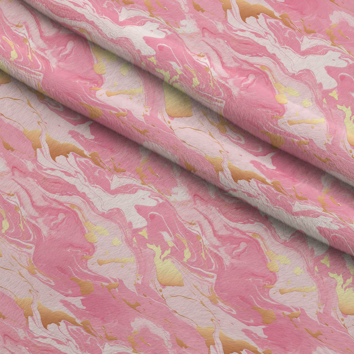 Gilded Rose Quartz Pattern 2 Minky Fabric