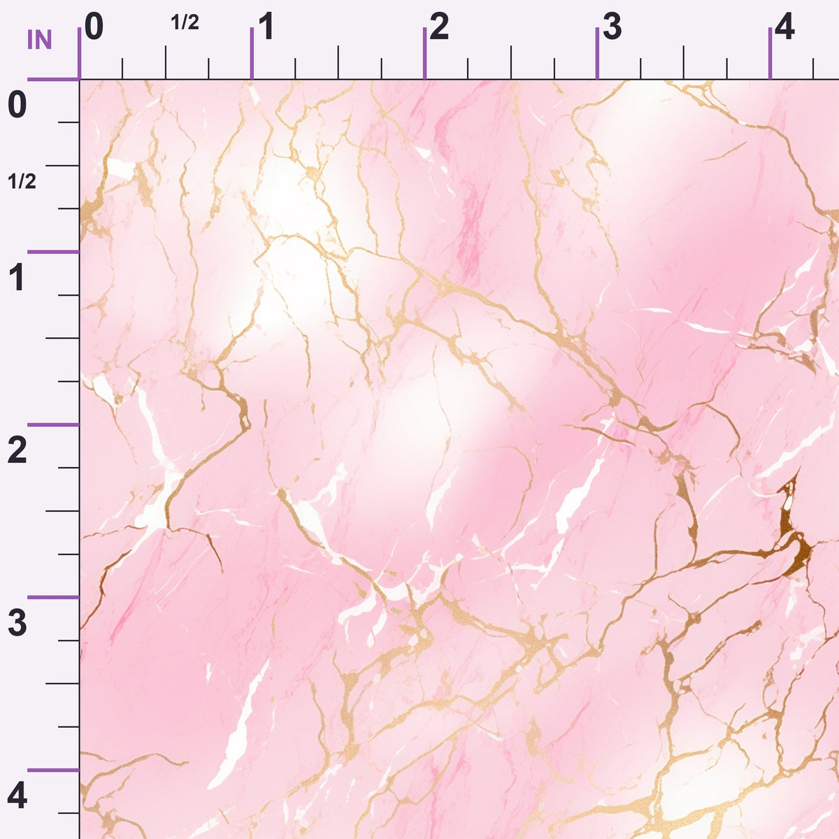 Gilded Rose Quartz Pattern 3 Minky Fabric