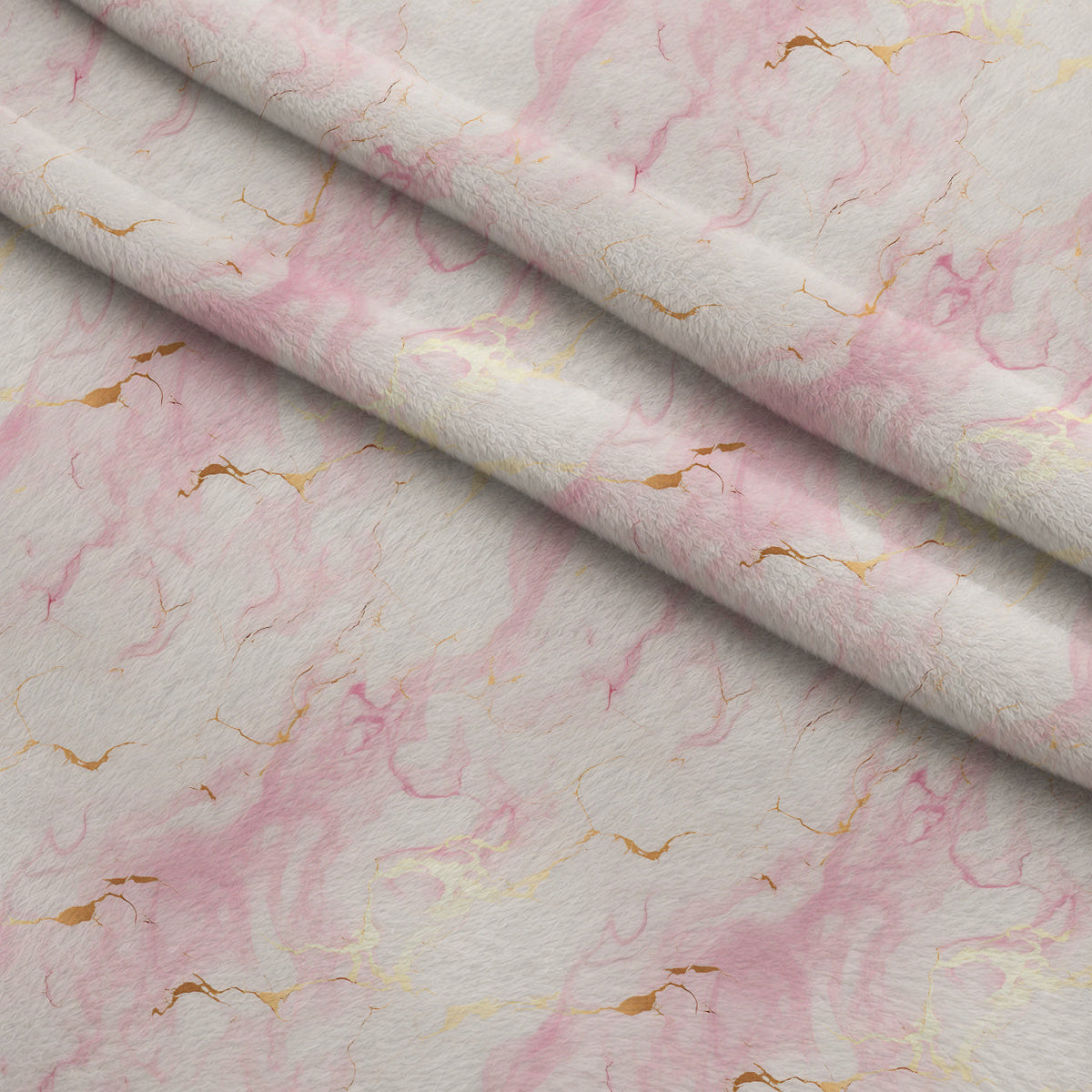 Gilded Rose Quartz Pattern 5 Minky Fabric