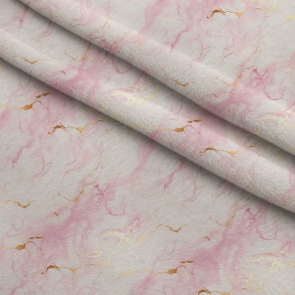 Gilded Rose Quartz Pattern 5 Minky Fabric