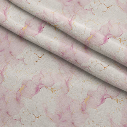 Gilded Rose Quartz Pattern 6 Minky Fabric
