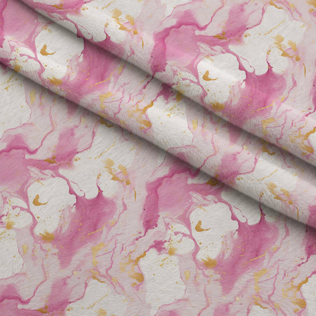 Gilded Rose Quartz Pattern 7 Minky Fabric