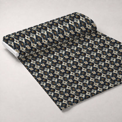Gilded Starlight Pattern 6 Minky Fabric