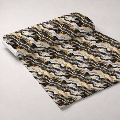 Gilded Stone Pattern 18 Minky Fabric