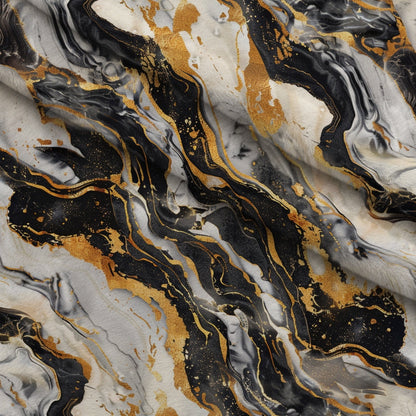 Gilded Stone Pattern 18 Minky Fabric