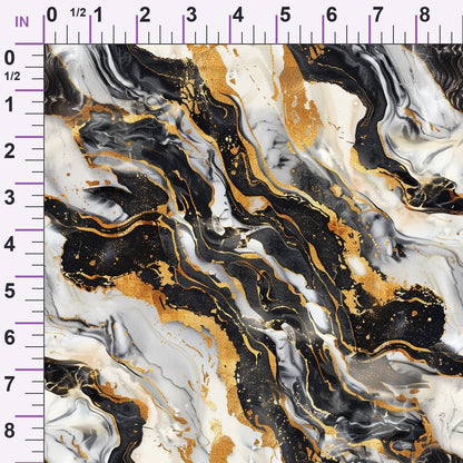 Gilded Stone Pattern 18 Minky Fabric