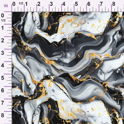 Gilded Stone Pattern 19 Minky Fabric